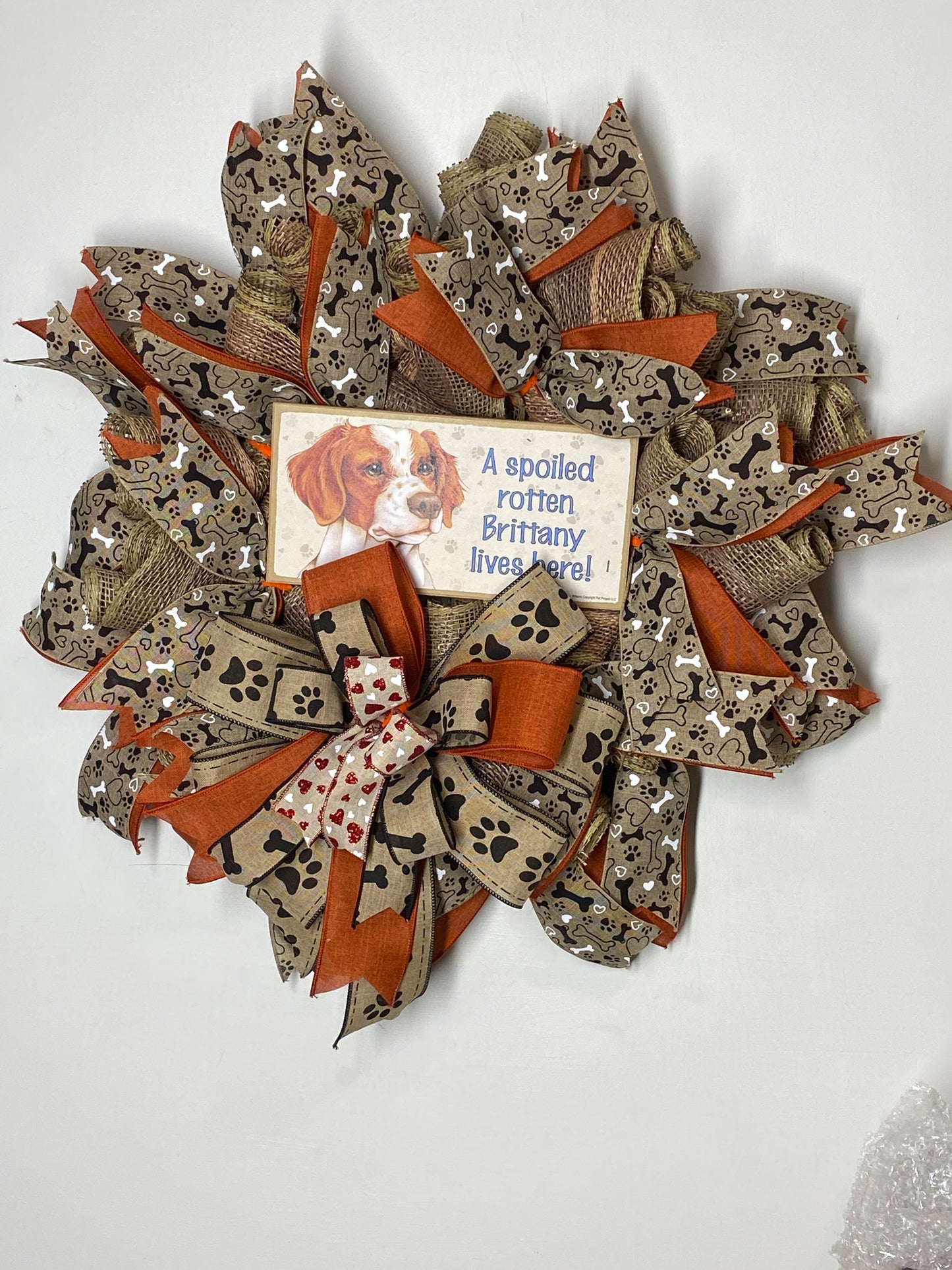 Dog wreath kit ( custom order