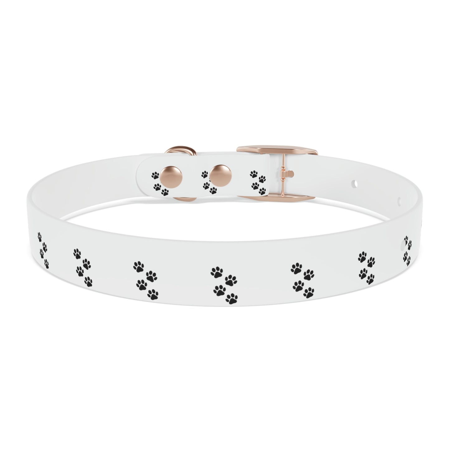 Paw print Dog Collar