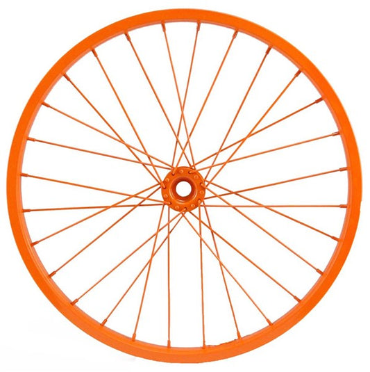 Copy of 16.5"Dia Decorative Bicycle Rim orange