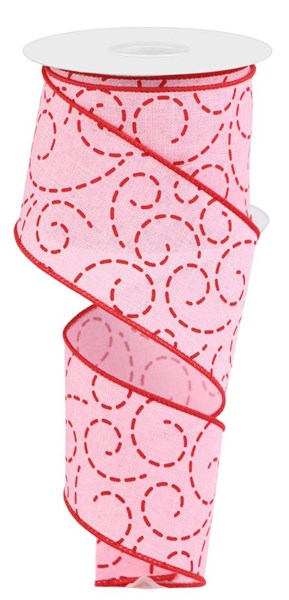 2.5"X10yd Dashed Swirls
