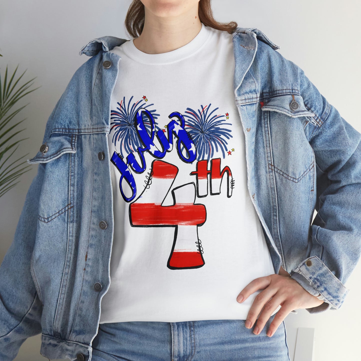 July 4Th Unisex Heavy Cotton Tee