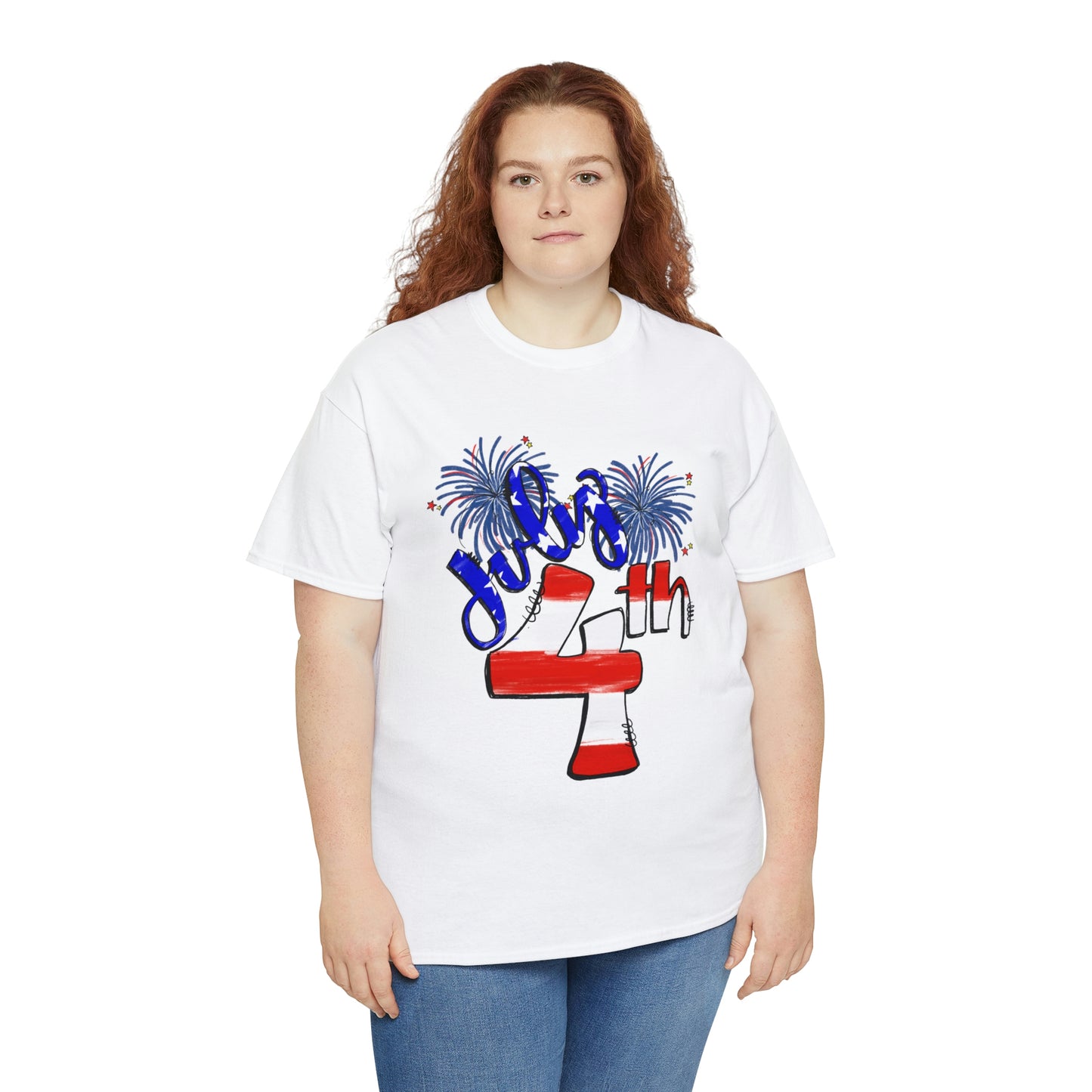 July 4Th Unisex Heavy Cotton Tee