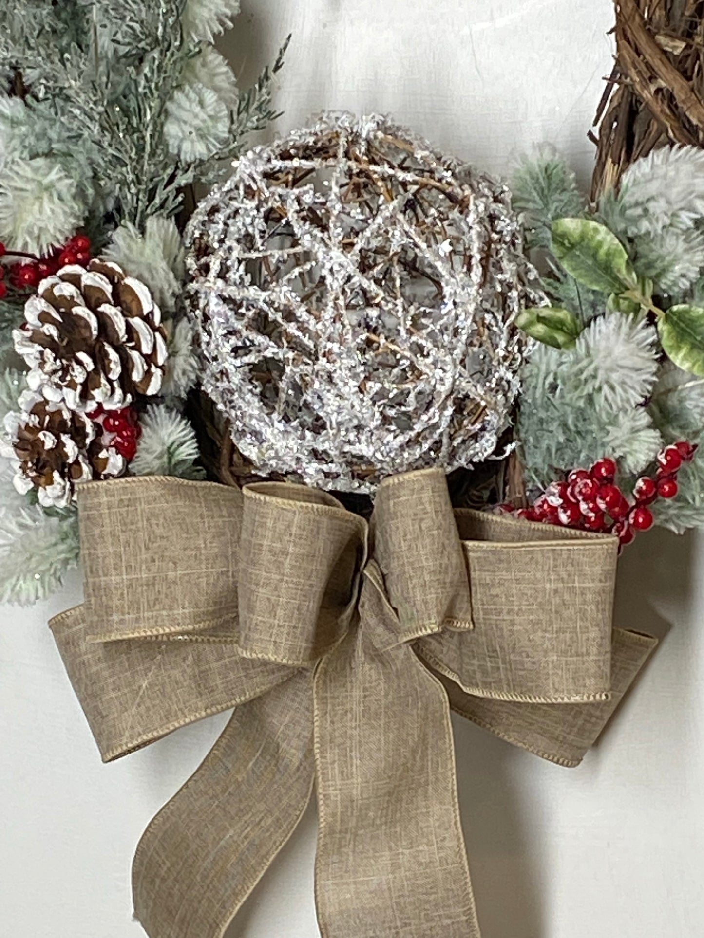 Winter wreath , Christmas wreath