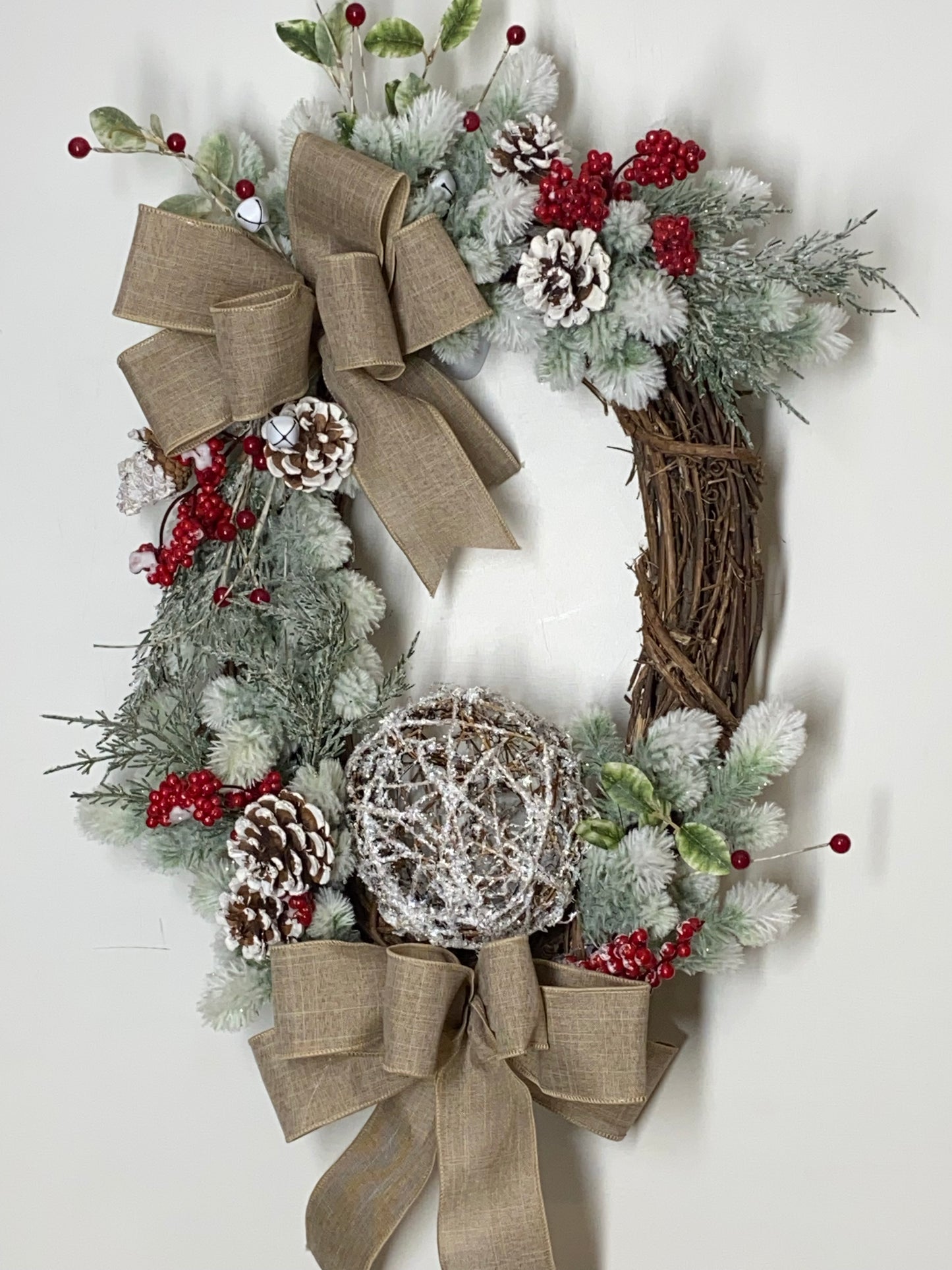 Winter wreath , Christmas wreath
