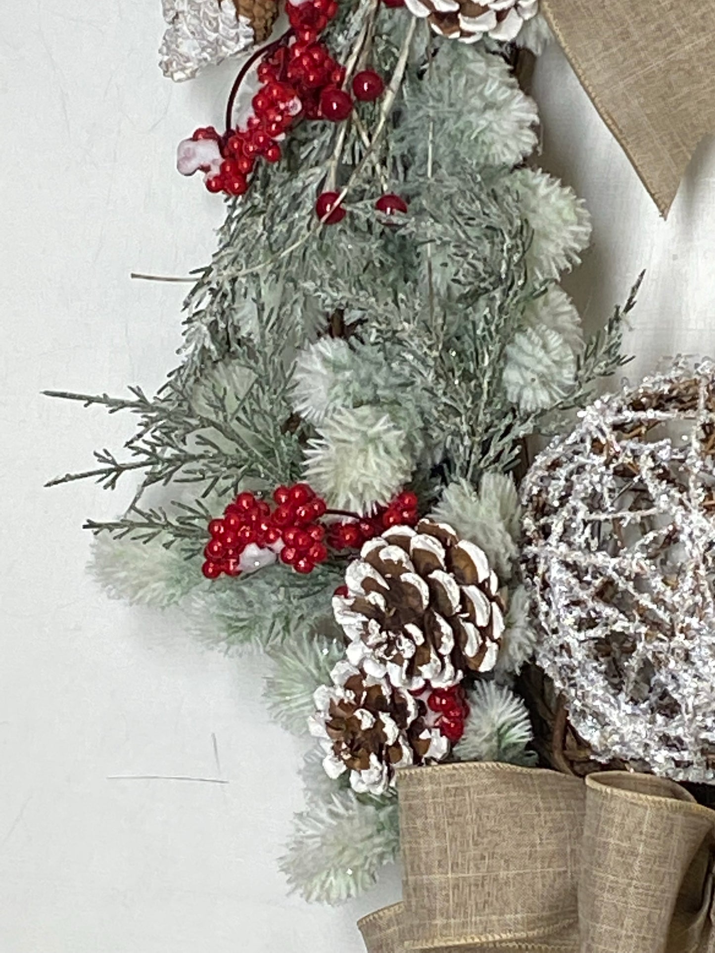 Winter wreath , Christmas wreath