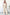 Beige Checkered Pocketed High Waist Wide Leg Overall