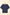 Black Solid Colour V-Neck Double Layer Sleeve Loose T-Shirt