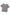 Light Grey Corded V Neck Chest Pocket Loose T-shirt