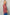 Racing Red Side Slits V Neck Loose Fit Tunic Top