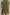 Jungle Green Wavy Texture Cap Sleeve Top
