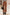 Chestnut Solid Color Double Breasted Straight Leg Pants