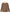 Dark Brown Waffle Knit Drop Shoulder Long Sleeve Top