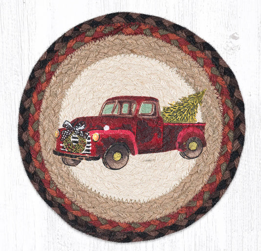 Christmas Truck Trivet