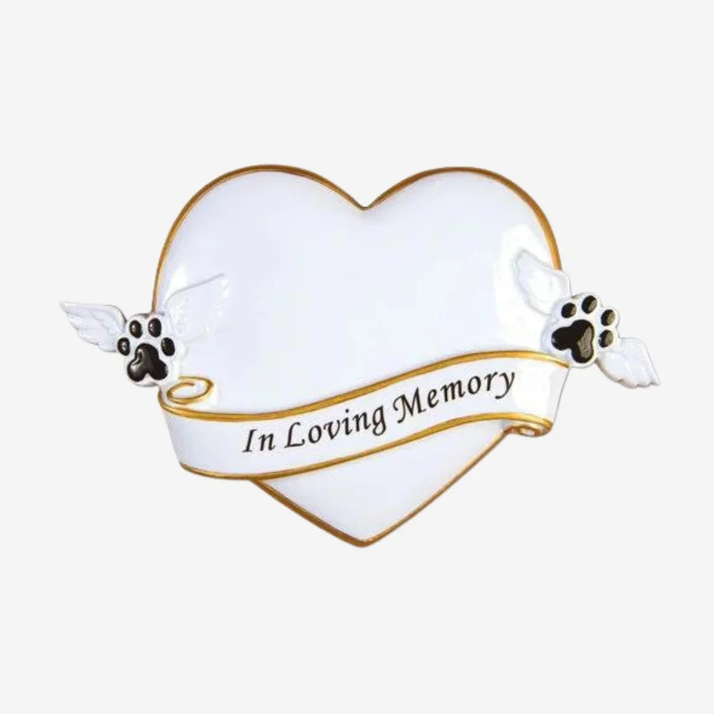 R.I.P Memorial Personalized Christmas Ornament