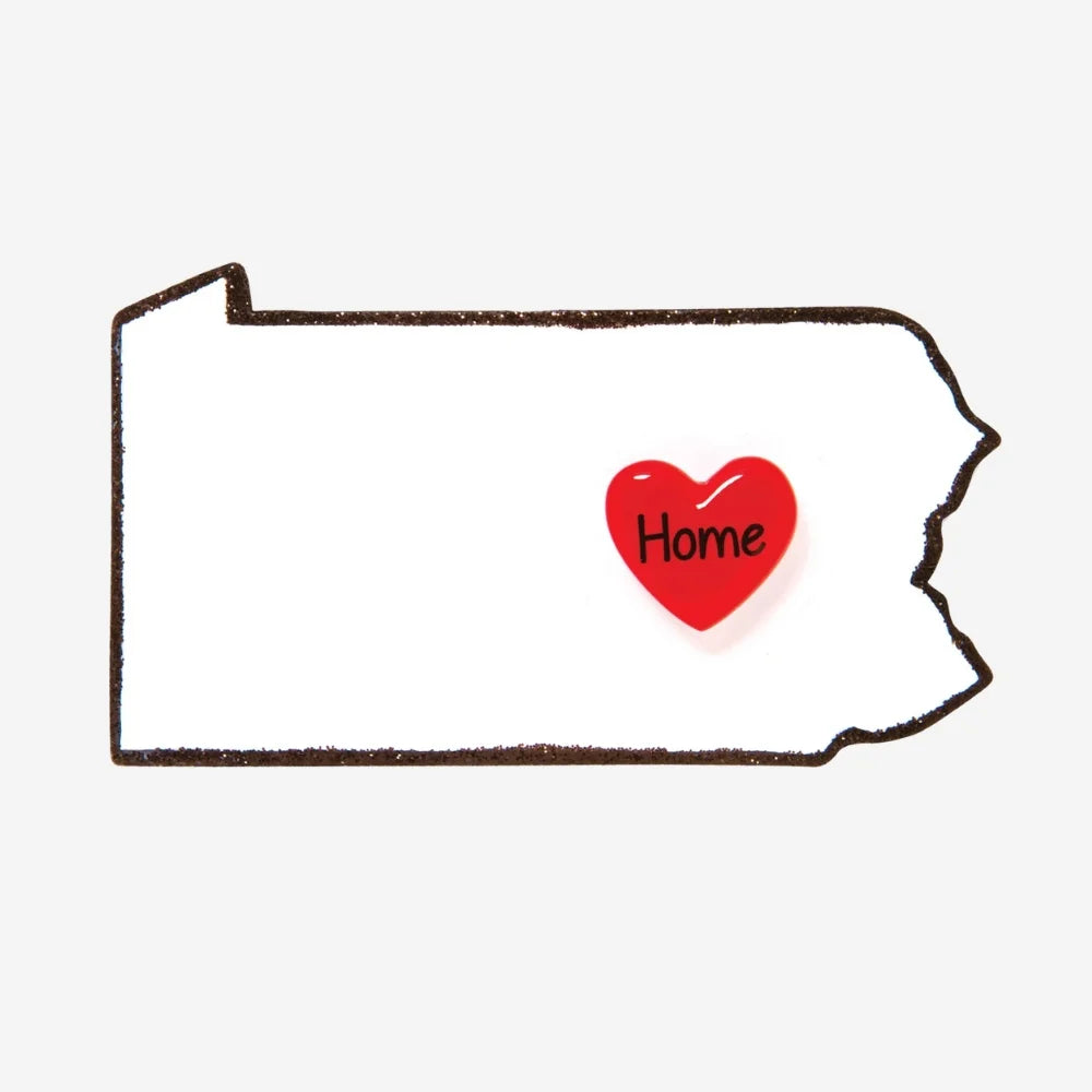 Pennsylvania Personalized Christmas Ornament