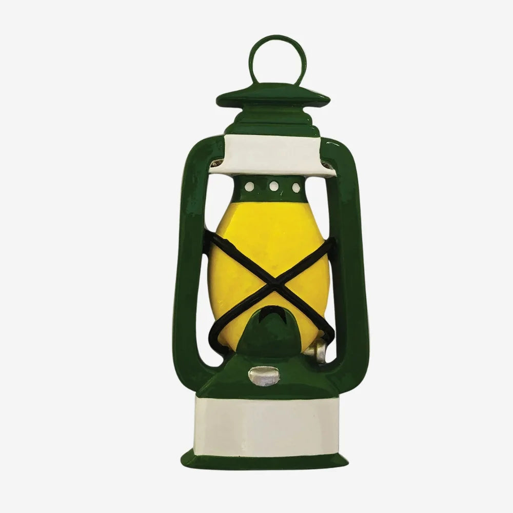 Camping Lantern Personalized Christmas Ornament