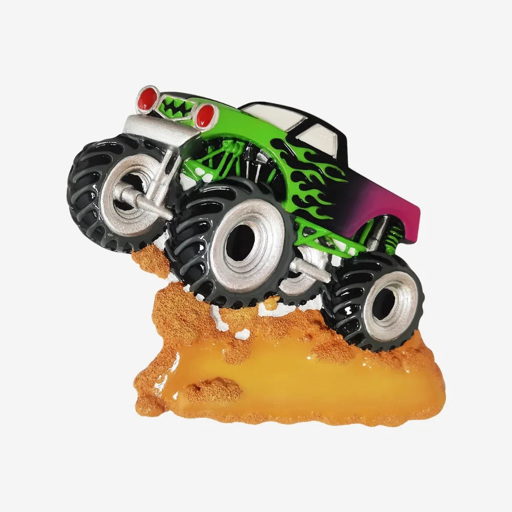Child- New Monster Truck Personalized Christmas Ornament