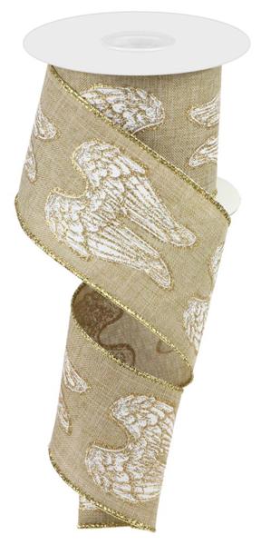 2.5" x 10yd Angel Wings/Royal ,RG0158101