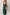 Duffel Green Spaghetti Straps Pocketed Slouchy Maxi Dress