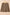 Dark Brown Waffle Knit Drop Shoulder Long Sleeve Top