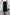 Black Button Fly Side Split High Waist Denim Midi Skirt