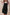 Black Solid Front Pockets Sleeveless Corduroy Overall Dress