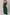 Duffel Green Spaghetti Straps Pocketed Slouchy Maxi Dress