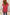 Fiery Red Tie Dye Leopard Drop Shoulder Sweatshirt
