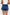 Ashleigh Blue Faux Wrapped Mini Denim Skort