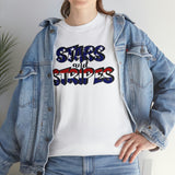 Stars and stripes Unisex Heavy Cotton Tee , Patriotic t shirt