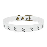 Paw print Dog Collar