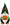 13.25"Hx5.75"L Halloween Gnome Shape sign ,  AP8905