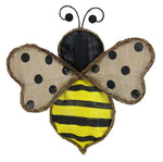 23"H Burlap/Grapevine Bumble Bee