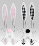 3 Piece 25"H X 12"L Bunny Décor Kit