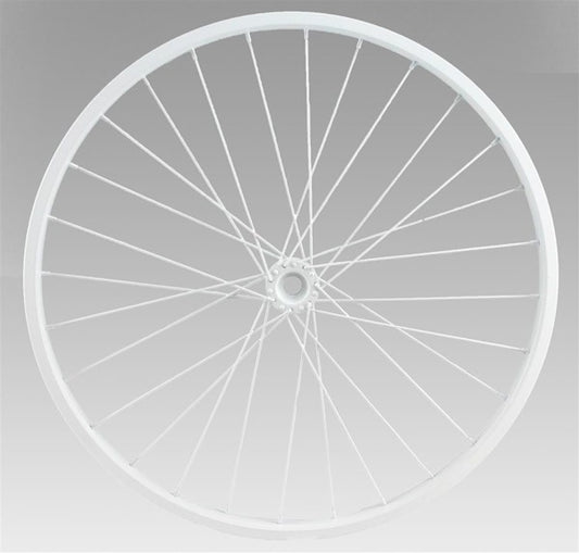 16.5"Dia Decorative Bicycle Rim white