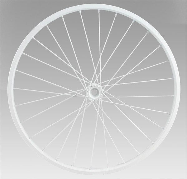16.5"Dia Decorative Bicycle Rim white