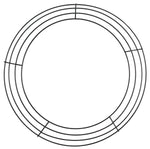 14"Dia Wire Wreath Frame X 4