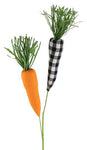 27”L Fabric Carrot Pick X 2 , MN0193
