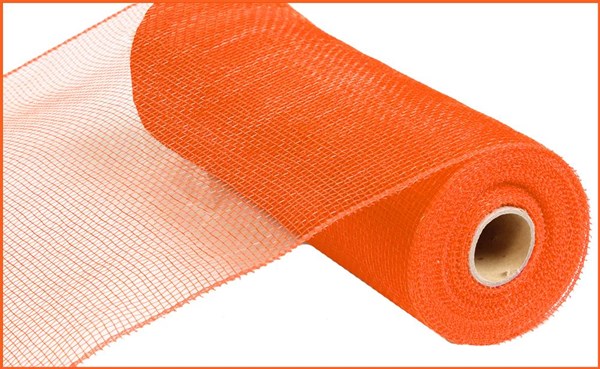 10.25"X10yd Orange Mesh