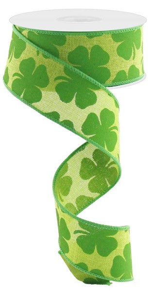 1.5" X 10Yd Shamrock On Royal