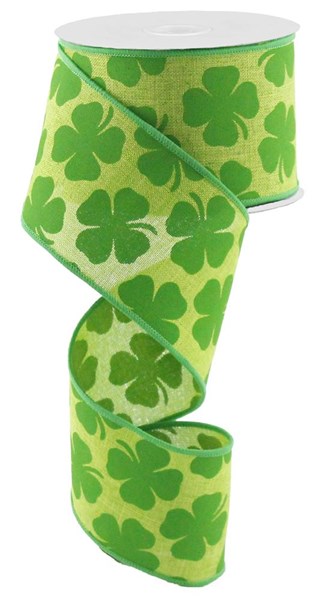 2.5"X 10 yd Shamrock On Royal