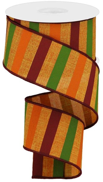 2.5"X10yd Horizontal Stripe On Royal