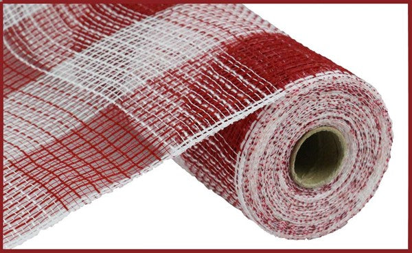 10.5"X10yd Faux Jute/Pp Large Check