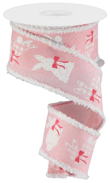 2.5"X10yd Bunnies On Royal/Drift