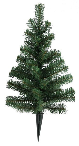 24" Pine Cemetery Tree W/4"Plastic Spike