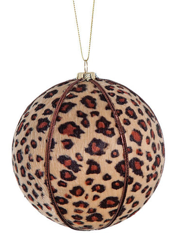 4" Leopard print ball