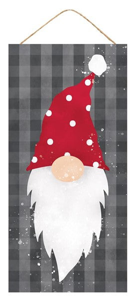 12.5"H X 6"L Christmas Gnome