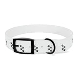 Paw print Dog Collar