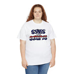 Stars and stripes Unisex Heavy Cotton Tee , Patriotic t shirt