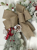Winter wreath , Christmas wreath